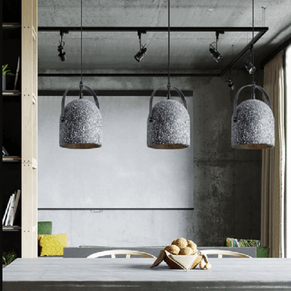Visby Concrete Pendant Light Fixture