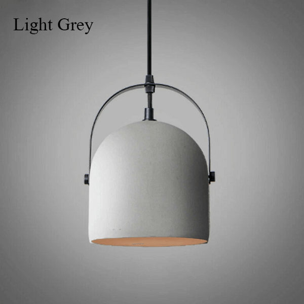 Visby Concrete Pendant Light Fixture