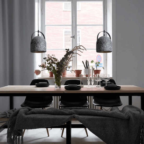 Visby Concrete Pendant Light Fixture