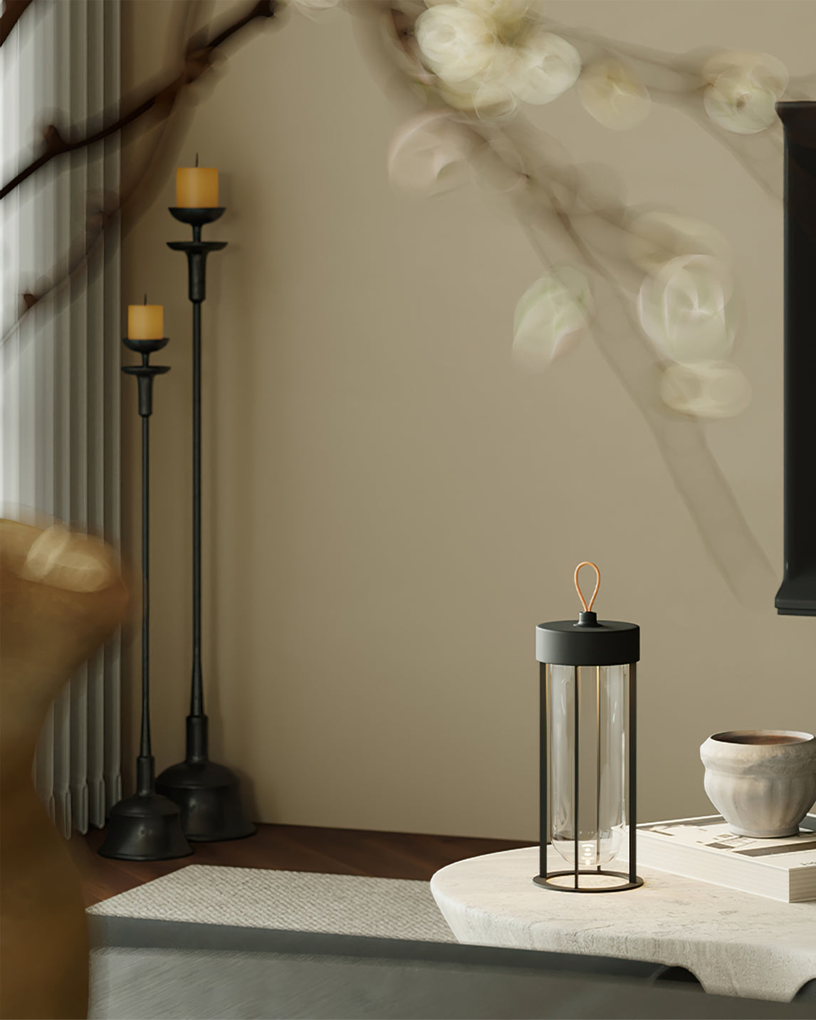 Vitro Built-in Battery Table Lamp