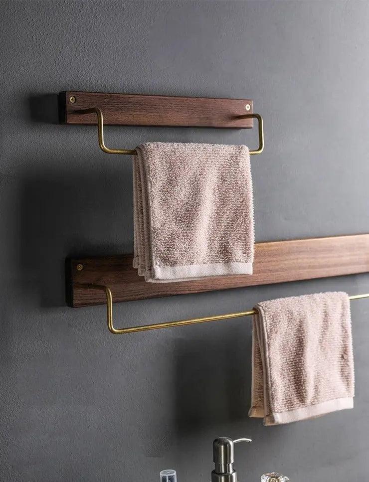 Viveca Stylish Wooden Towel Rack