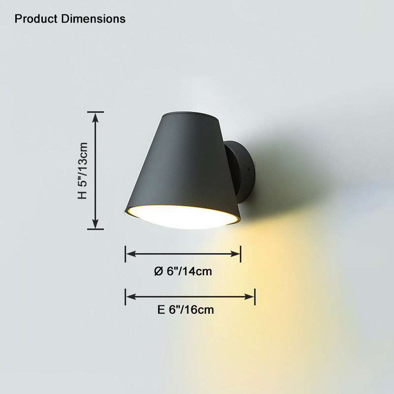 WOMO Nordic Outdoor Wall Light-WM9167