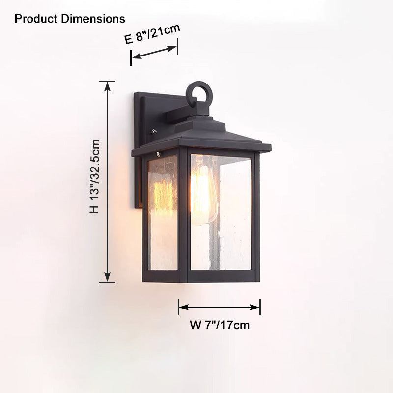 WOMO Outdoor Wall Lantern-WM9154