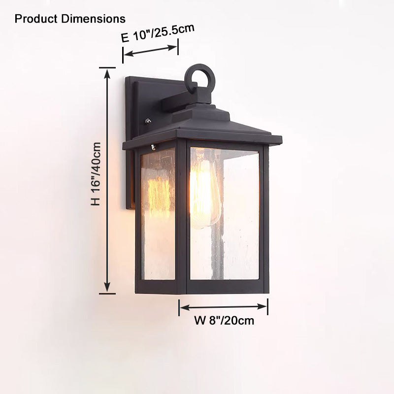 WOMO Outdoor Wall Lantern-WM9154