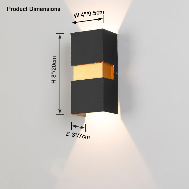 WOMO Up Down Outdoor Wall Light-WM9163