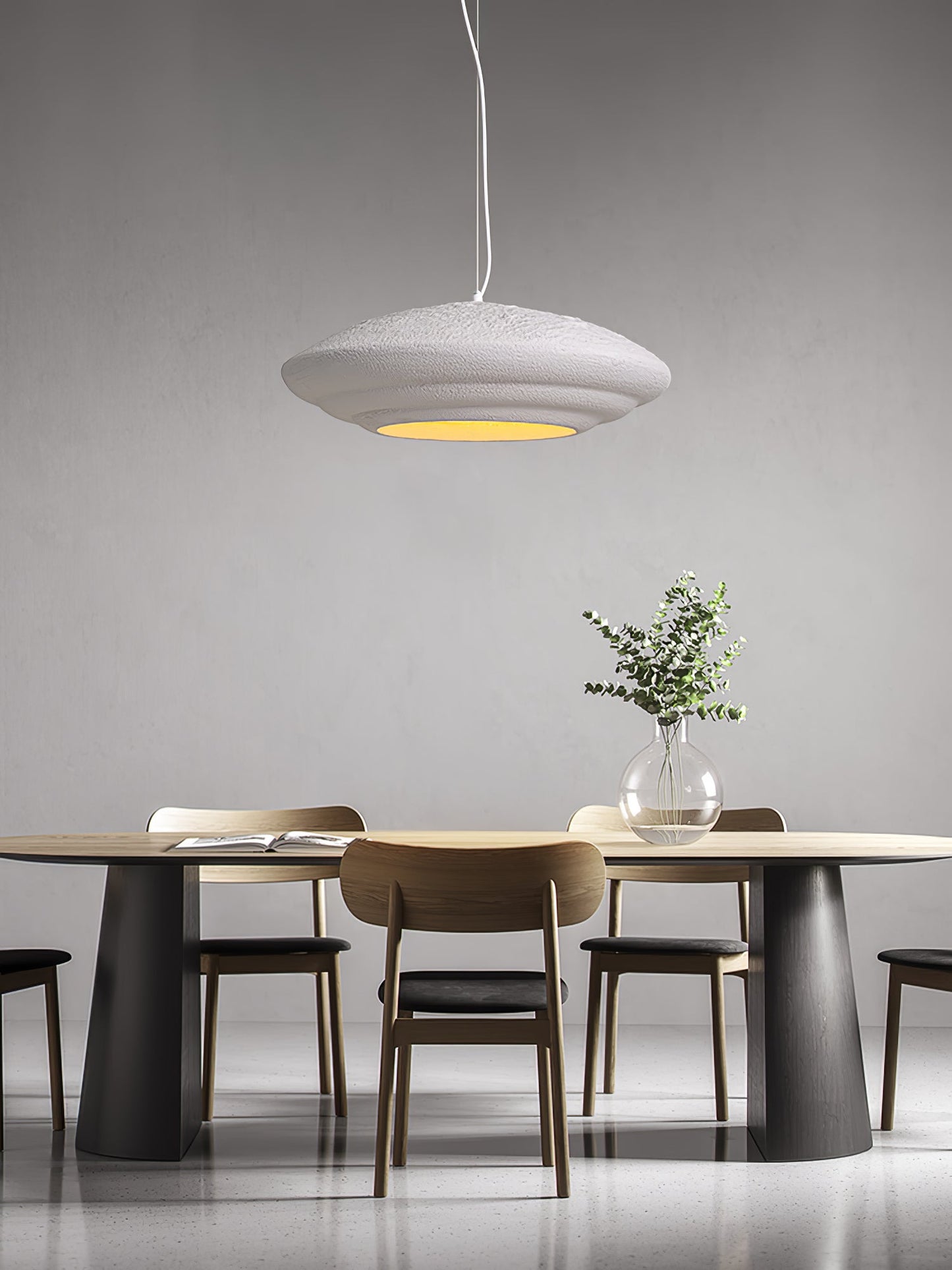 Wabi Sabi Resin Pendant Lamp