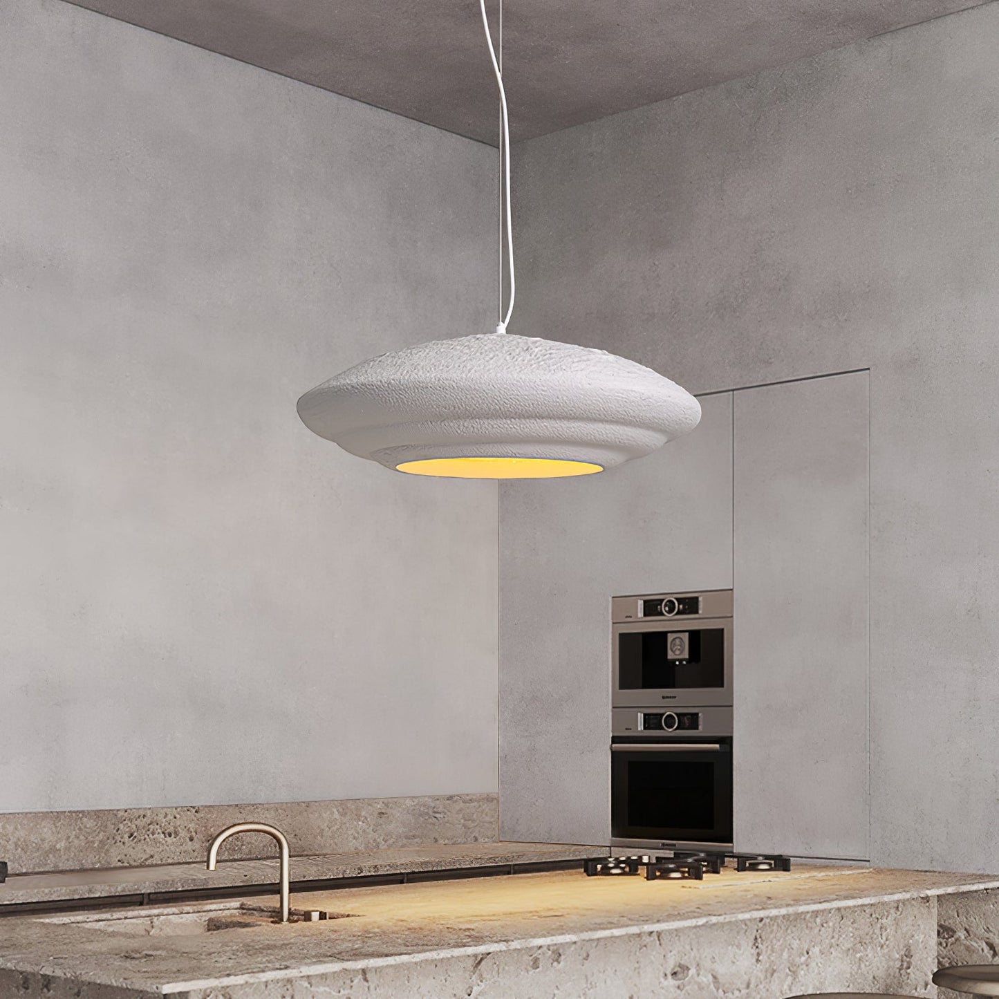 Wabi Sabi Resin Pendant Lamp