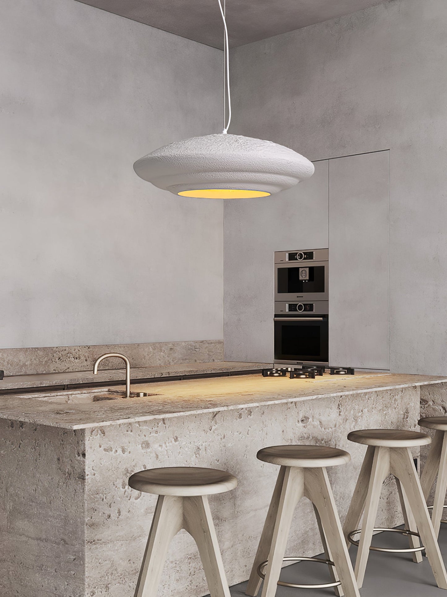 Wabi Sabi Resin Pendant Lamp