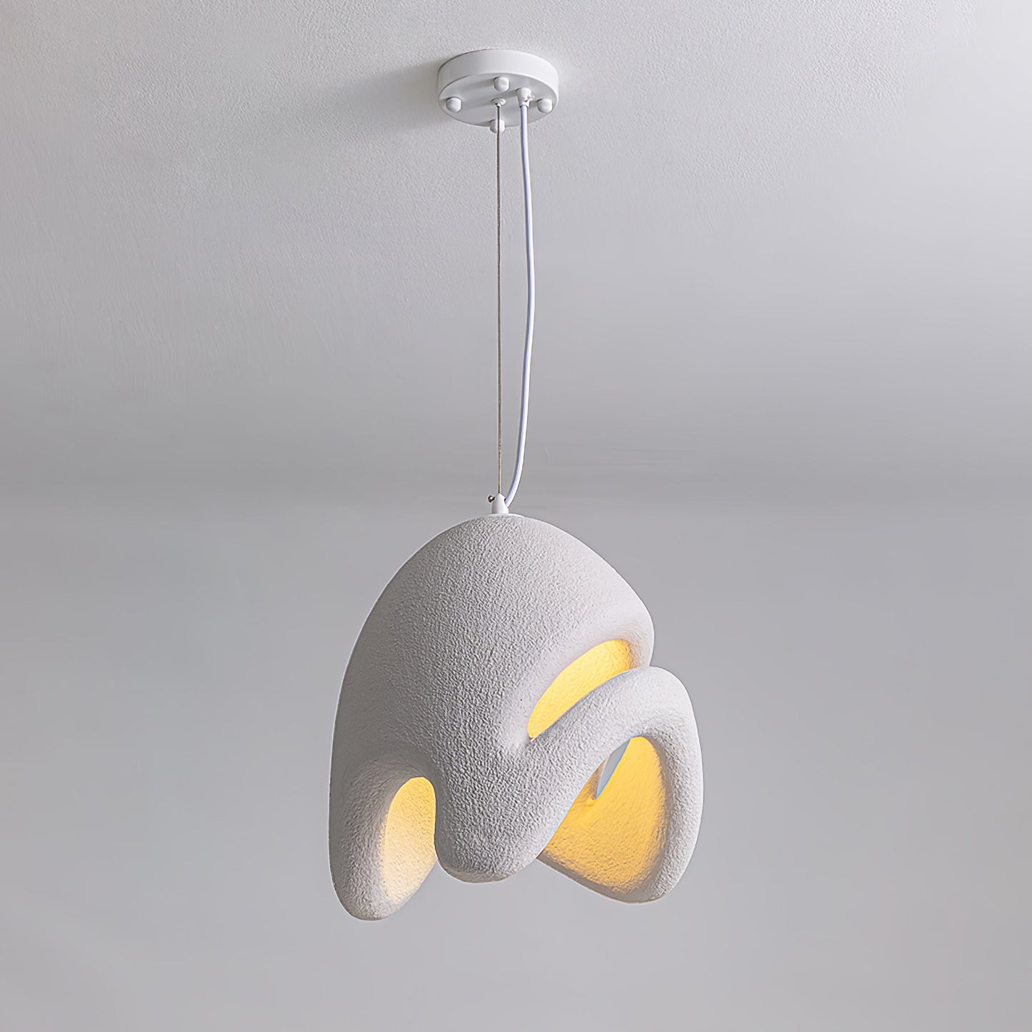 Wabi Sabi Resin Pendant Lamp