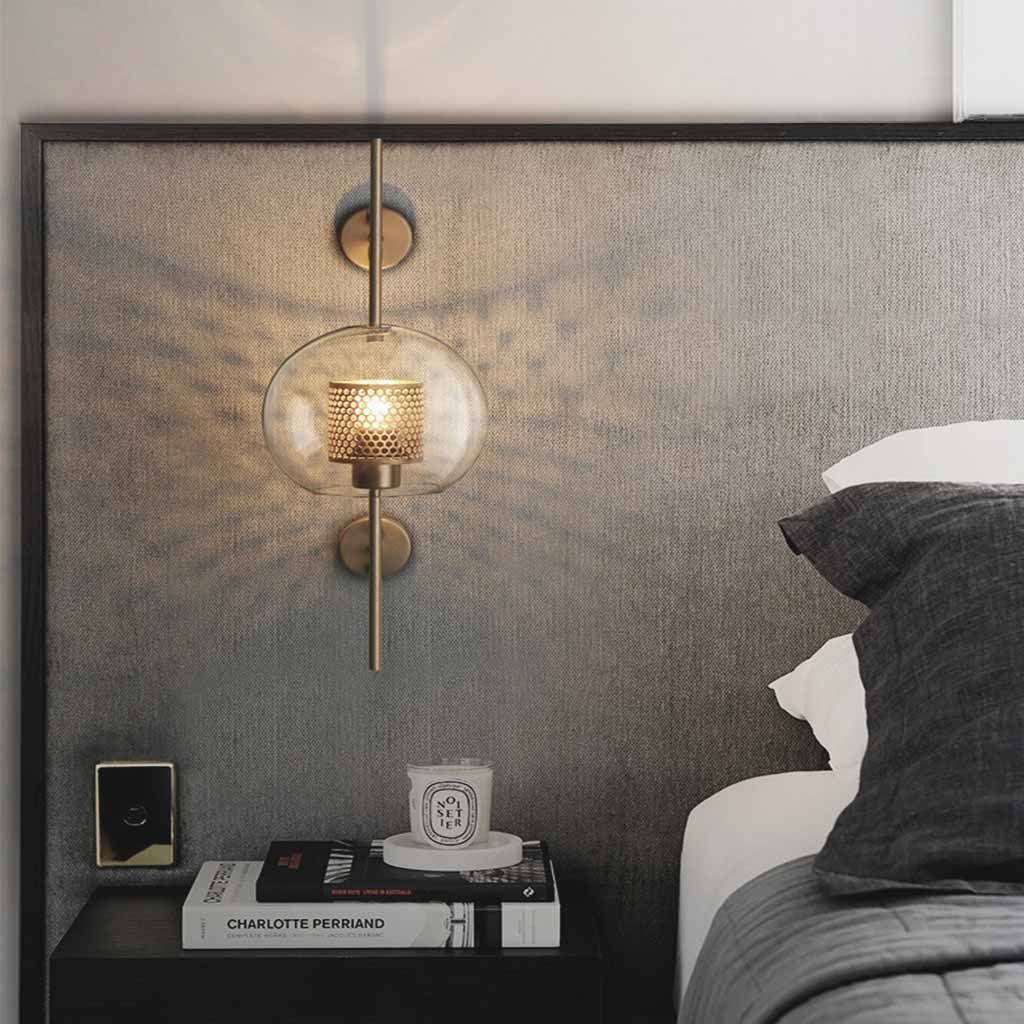Wall Lamp Modern Glass Sphere