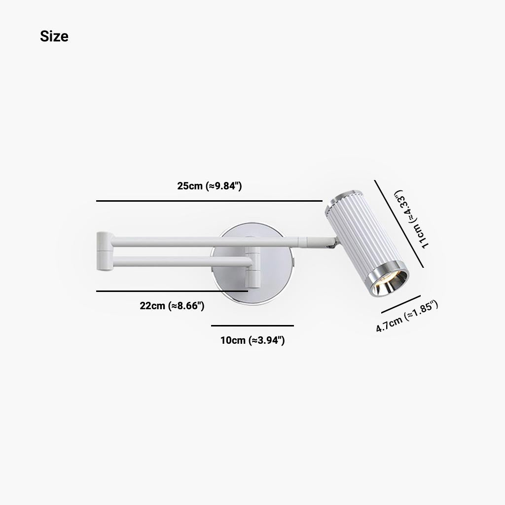 Wall Lamp Modern LED Swing Arm
