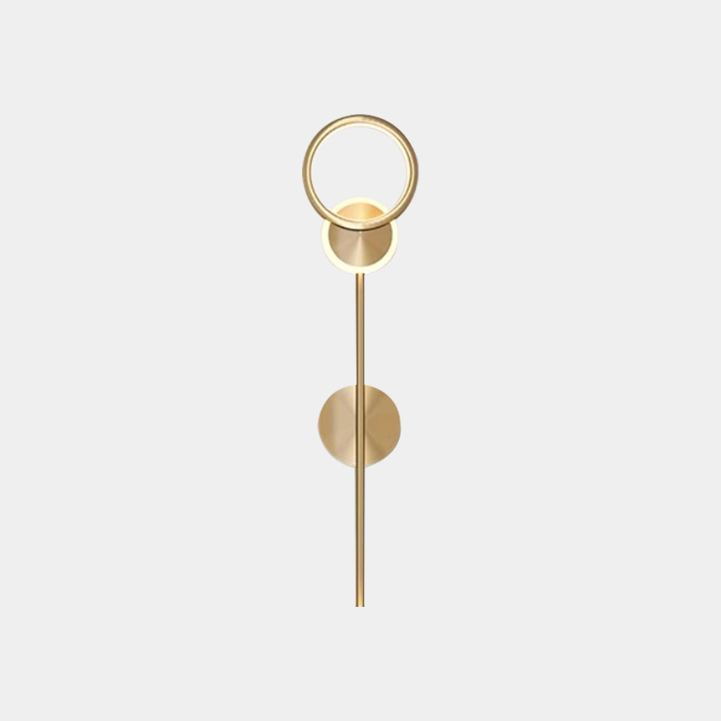 Wall Lamp Minimalist Copper Fixture