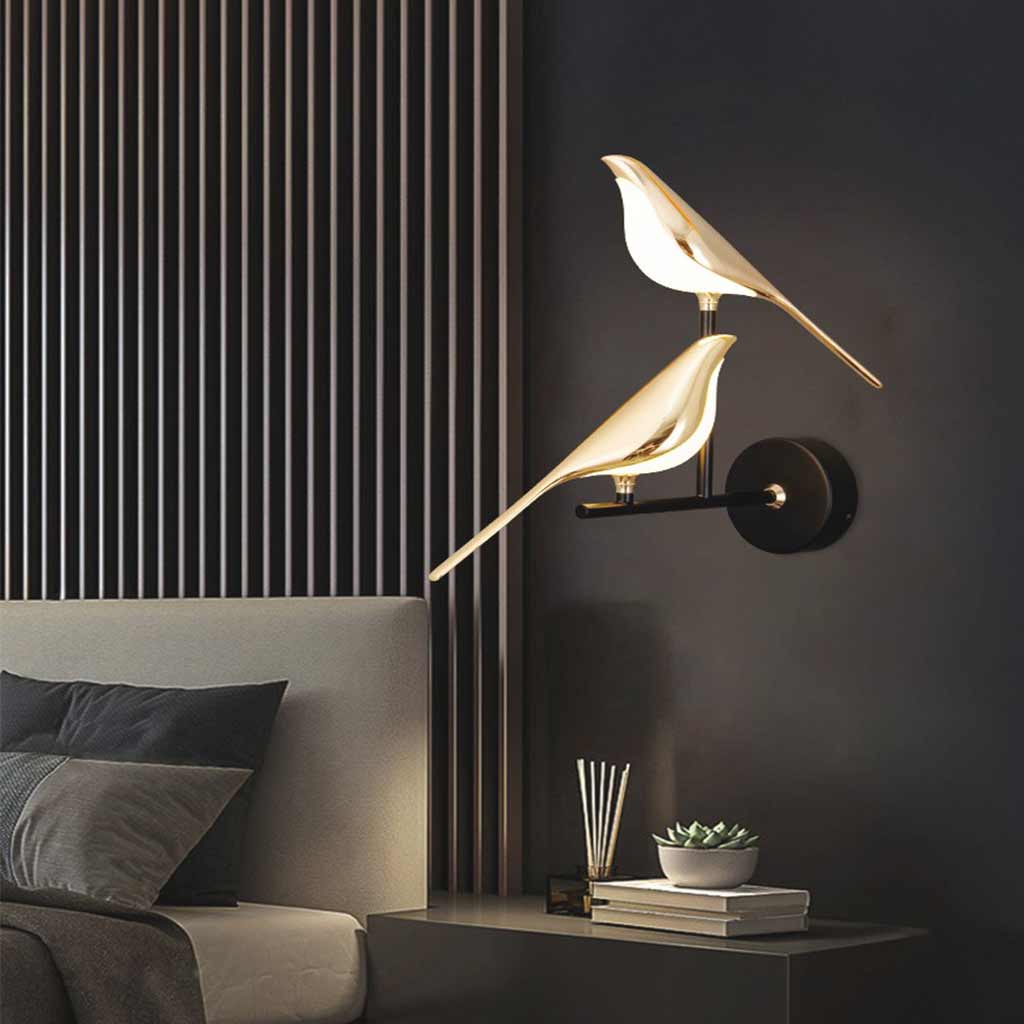 Magpie Bird Decorative Wall Light