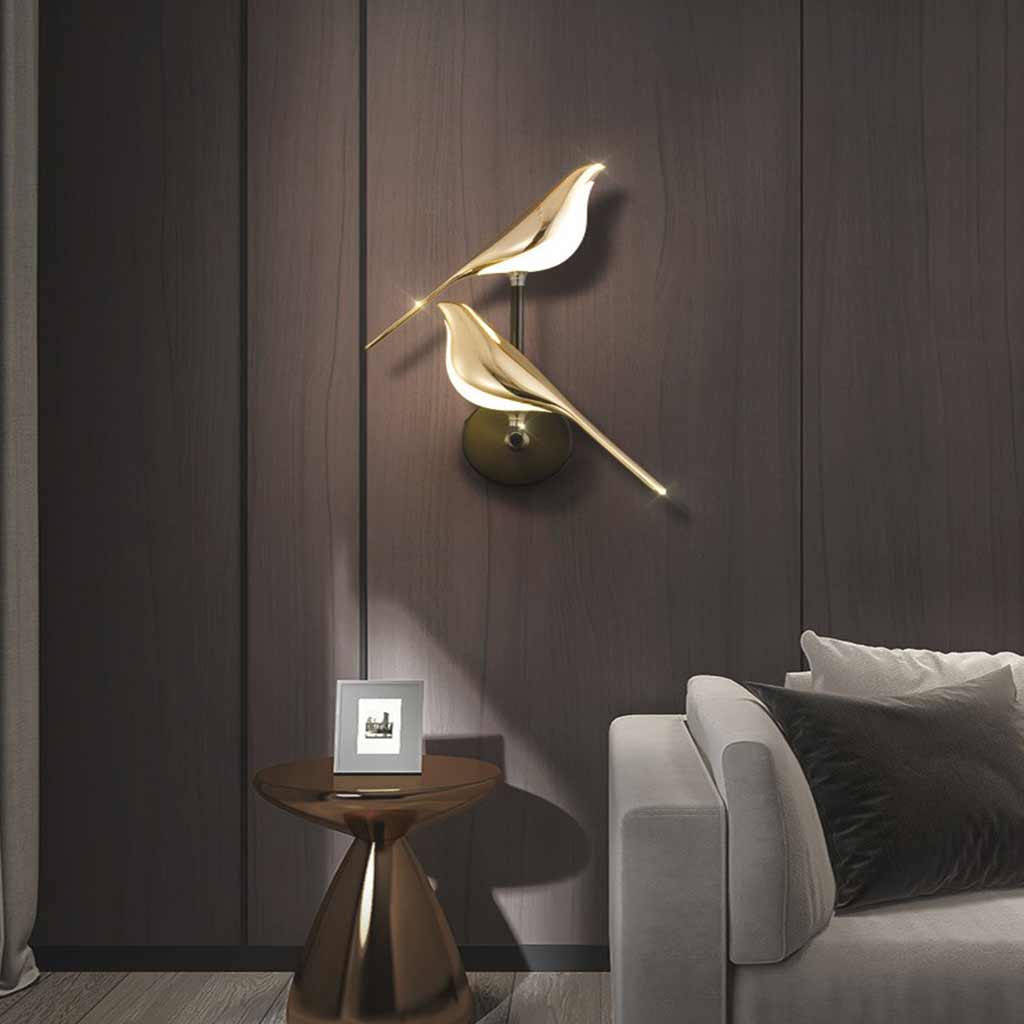 Magpie Bird Decorative Wall Light