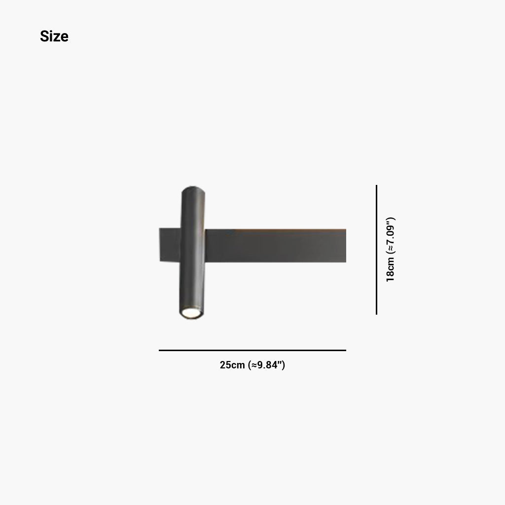 Wall Lamp Minimalist Linear Spotlight