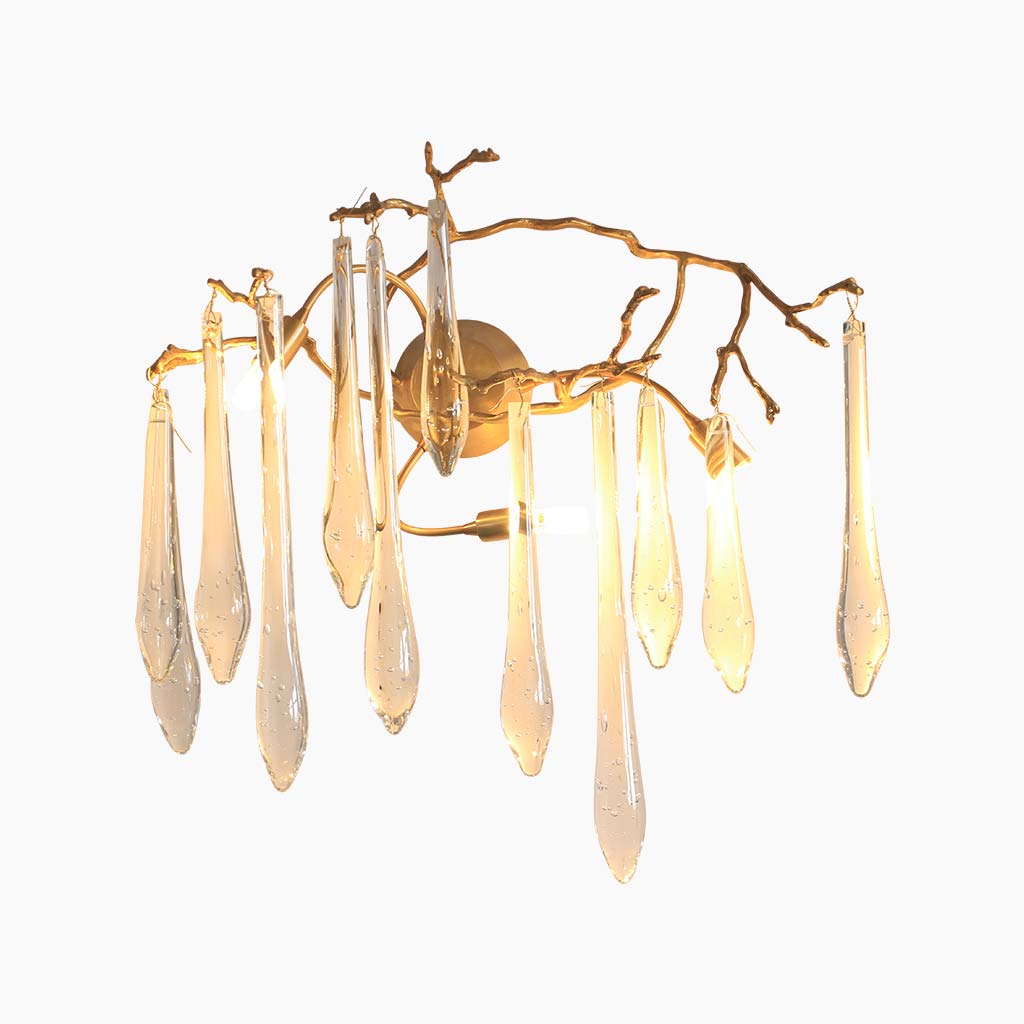 Wall Light Luxury Crystal Branch