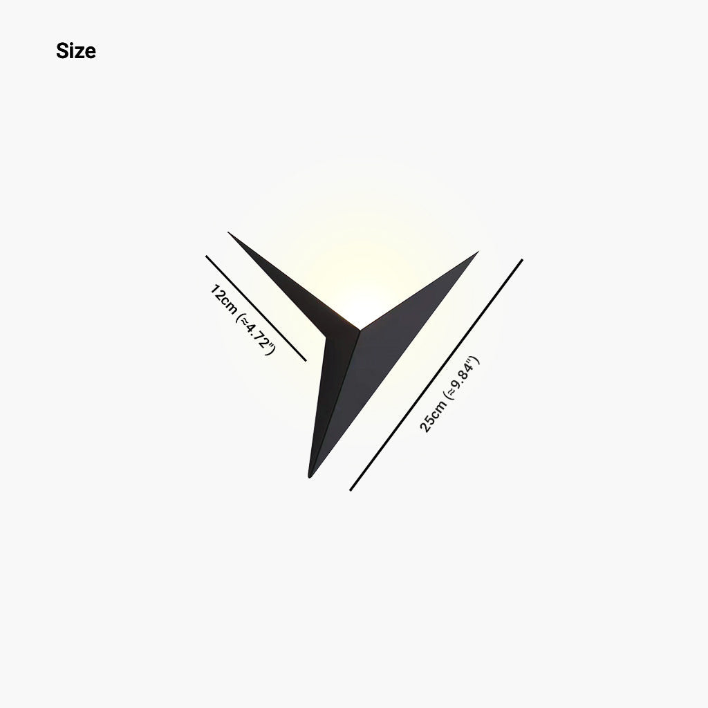 Wall Light Minimalist Geometric Design