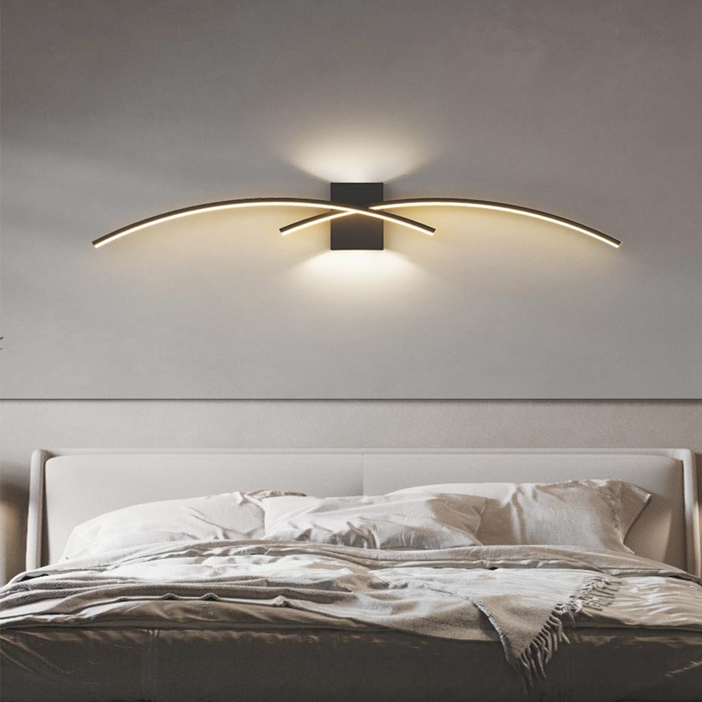 Wall Light Nordic Wavy Design