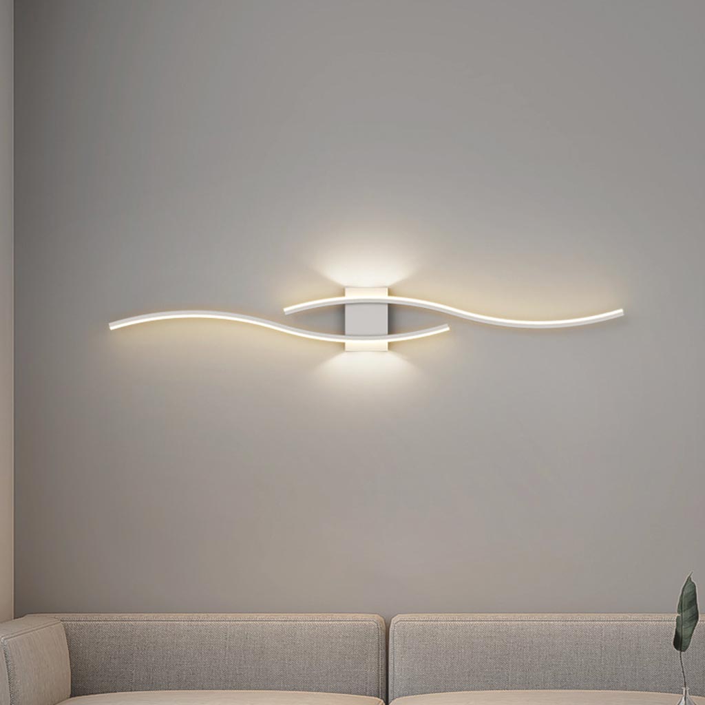 Wall Light Nordic Wavy Design