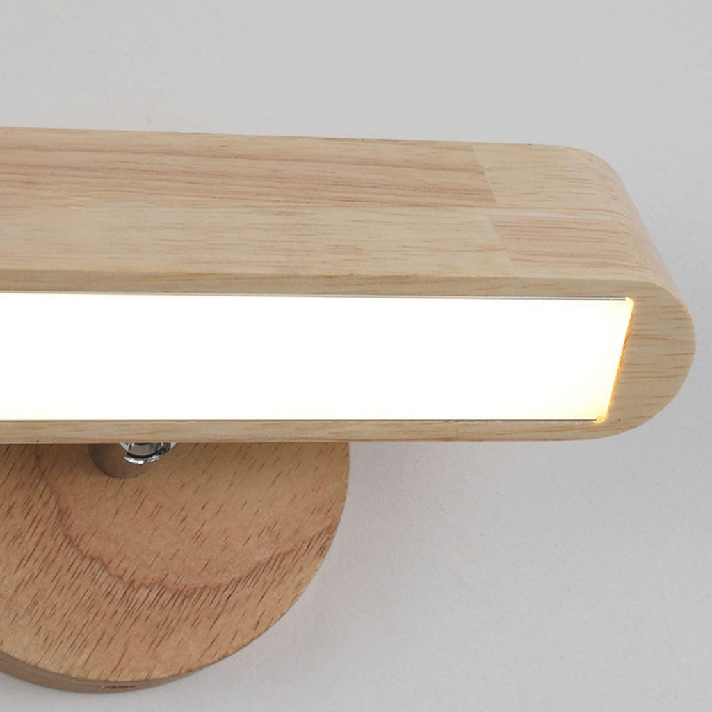Wall Mount Light Nordic Wooden Fixture