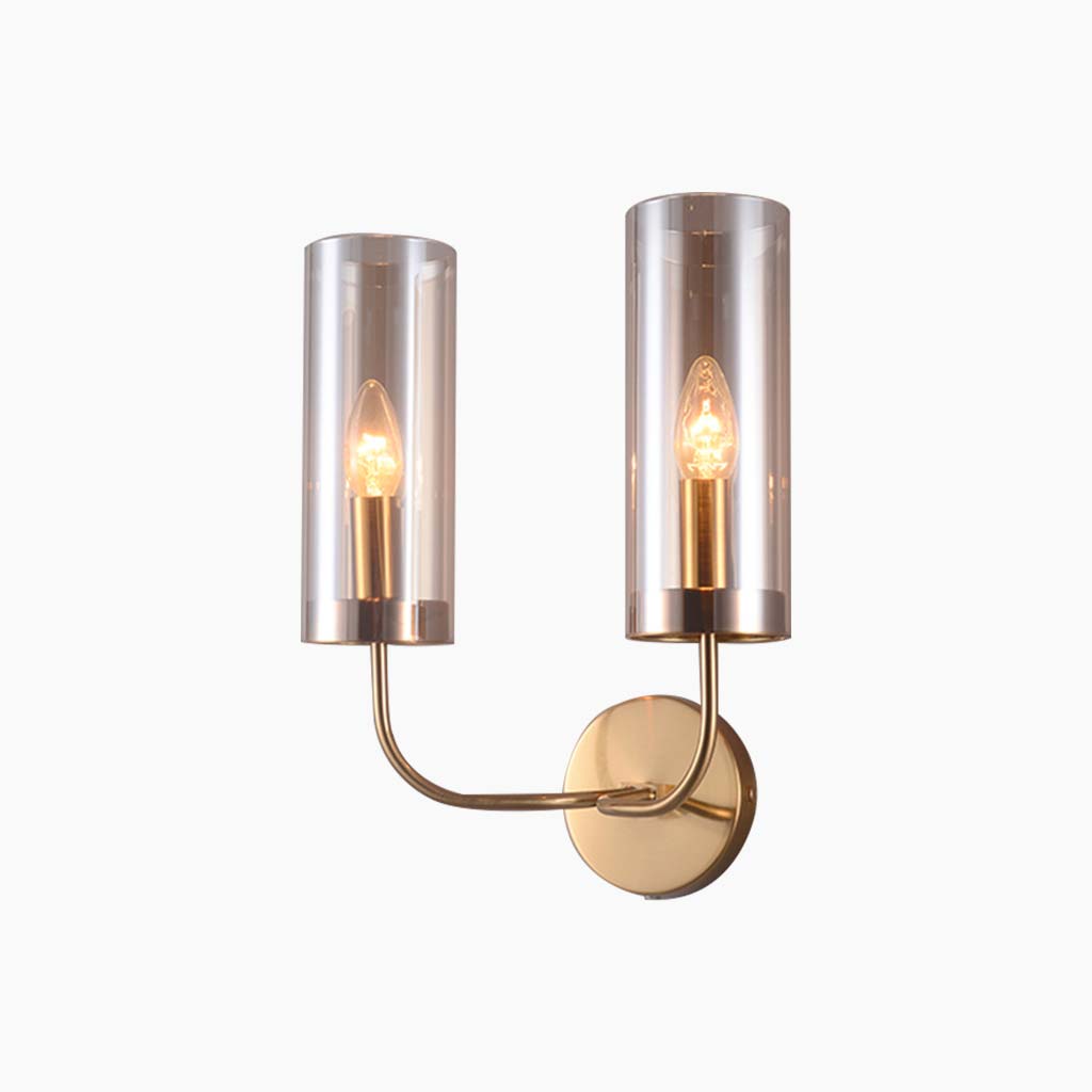 Wall Sconce Candle Glass Light