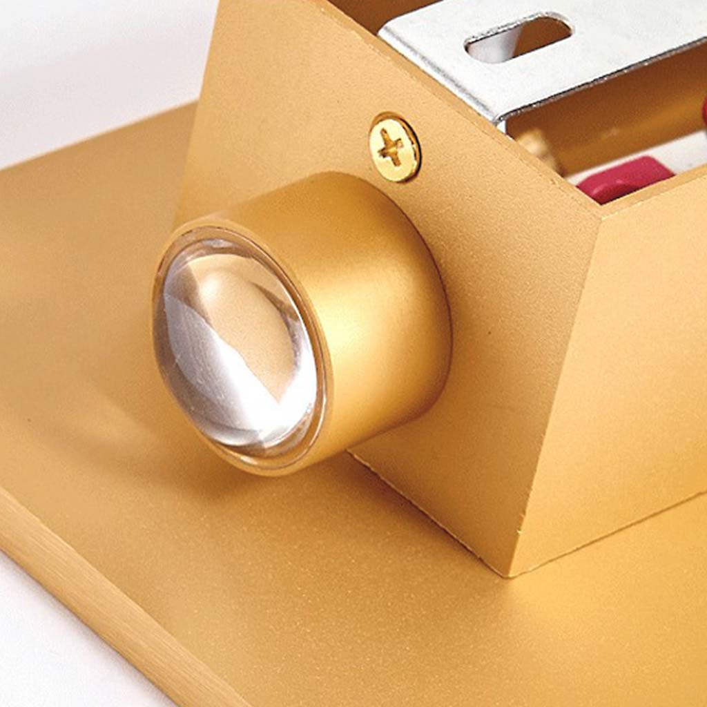 LED Wall Sconce Light Minimalist Rectangle Aluminum Linear, 5 Colors