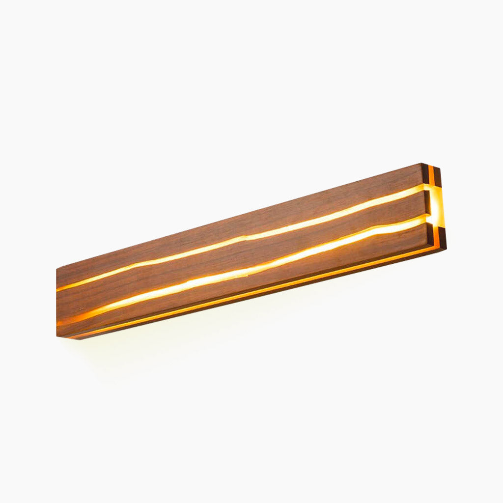 Wall Sconce Light Japanese Wood