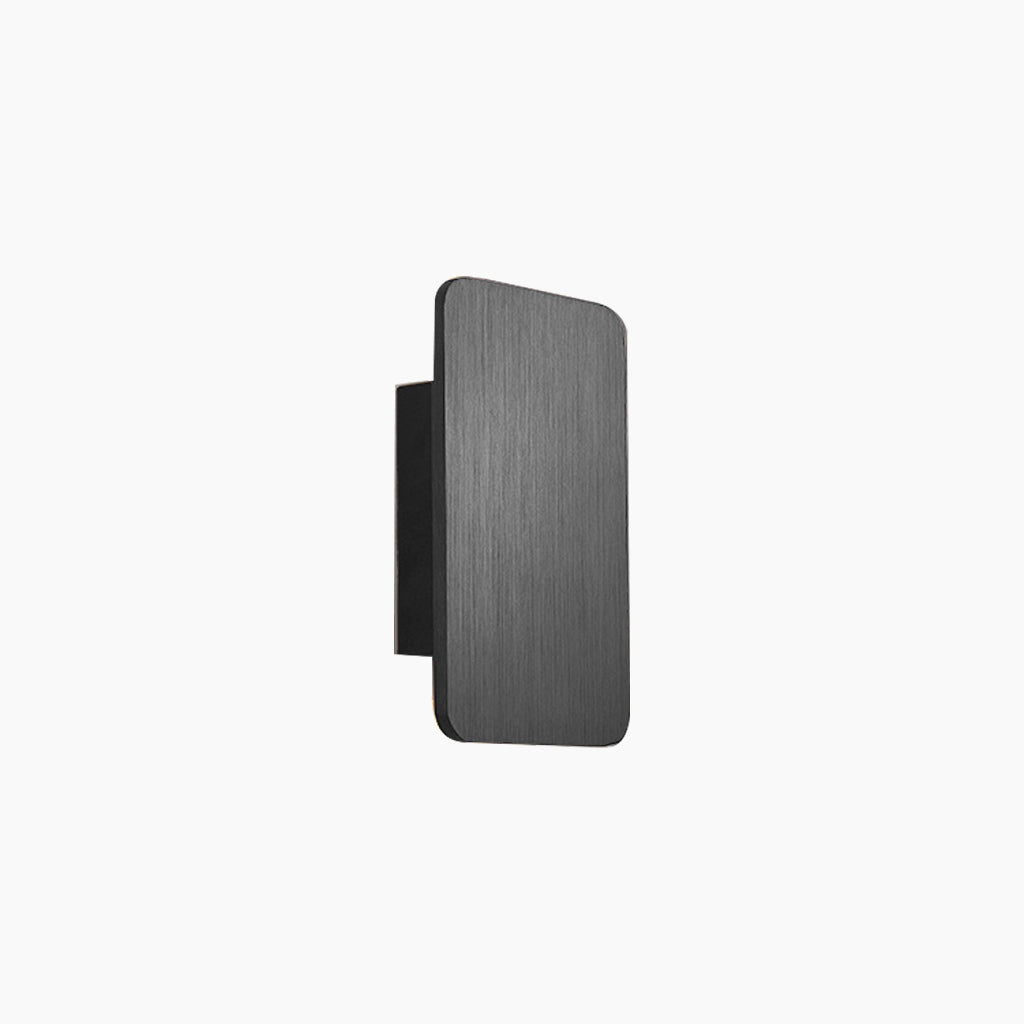 LED Wall Sconce Light Minimalist Rectangle Aluminum Linear, 5 Colors
