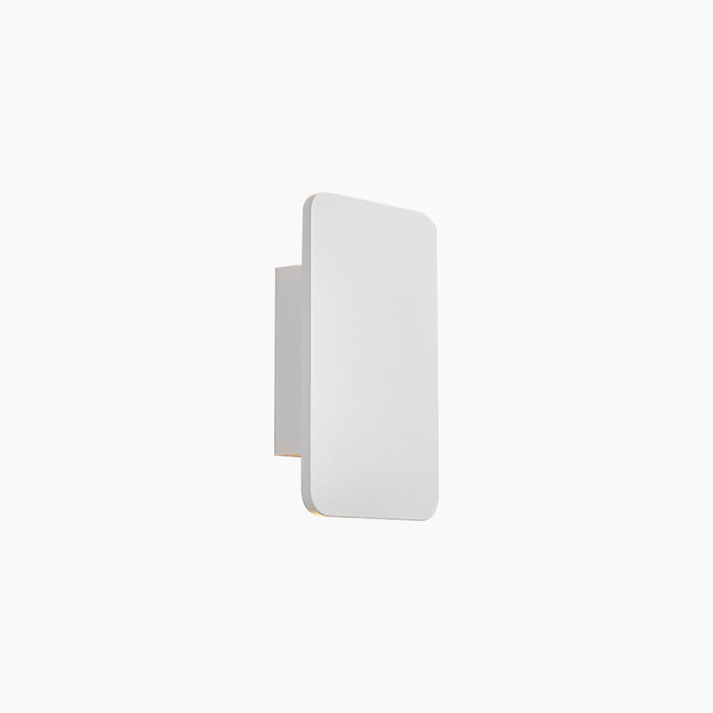 LED Wall Sconce Light Minimalist Rectangle Aluminum Linear, 5 Colors