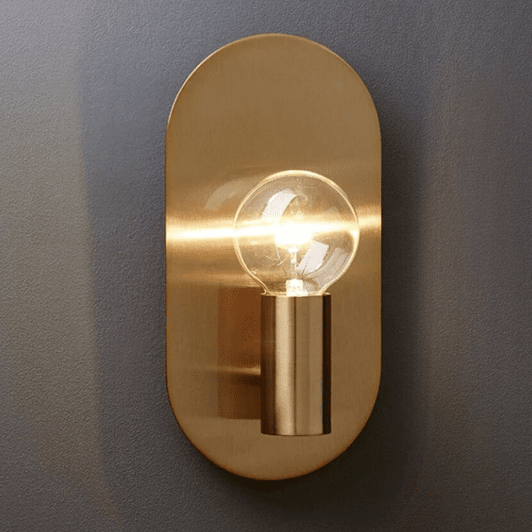 Minimalist Gold Wall Lamp