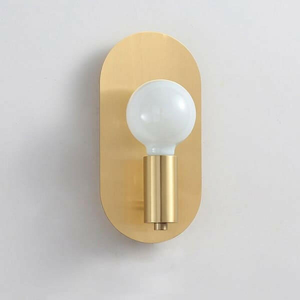 Minimalist Gold Wall Lamp