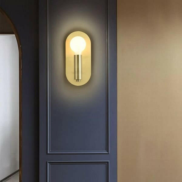 Minimalist Gold Wall Lamp