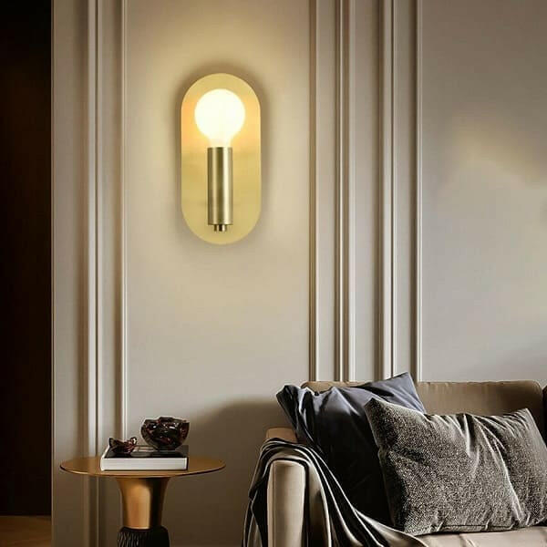 Minimalist Gold Wall Lamp