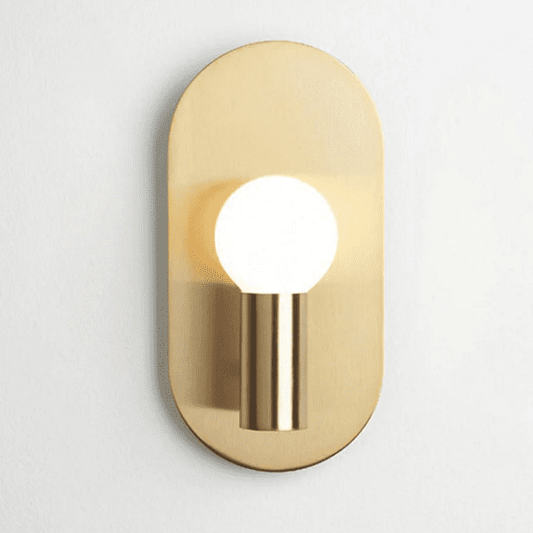 Minimalist Gold Wall Lamp