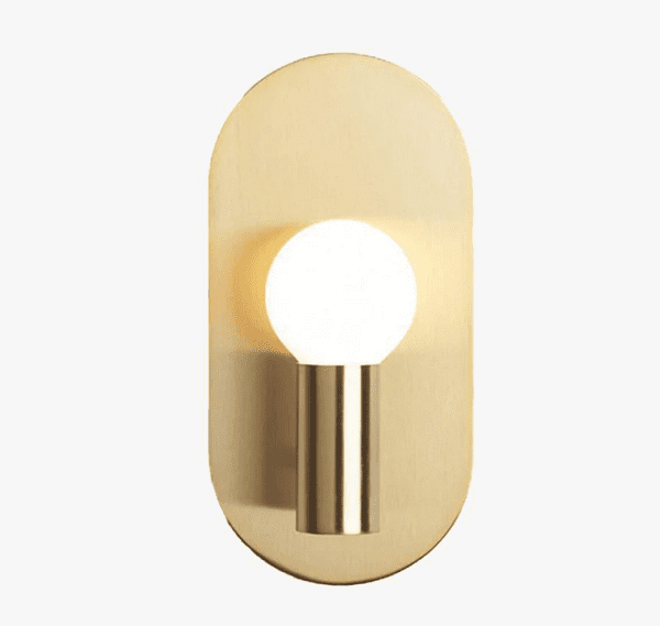 Minimalist Gold Wall Lamp