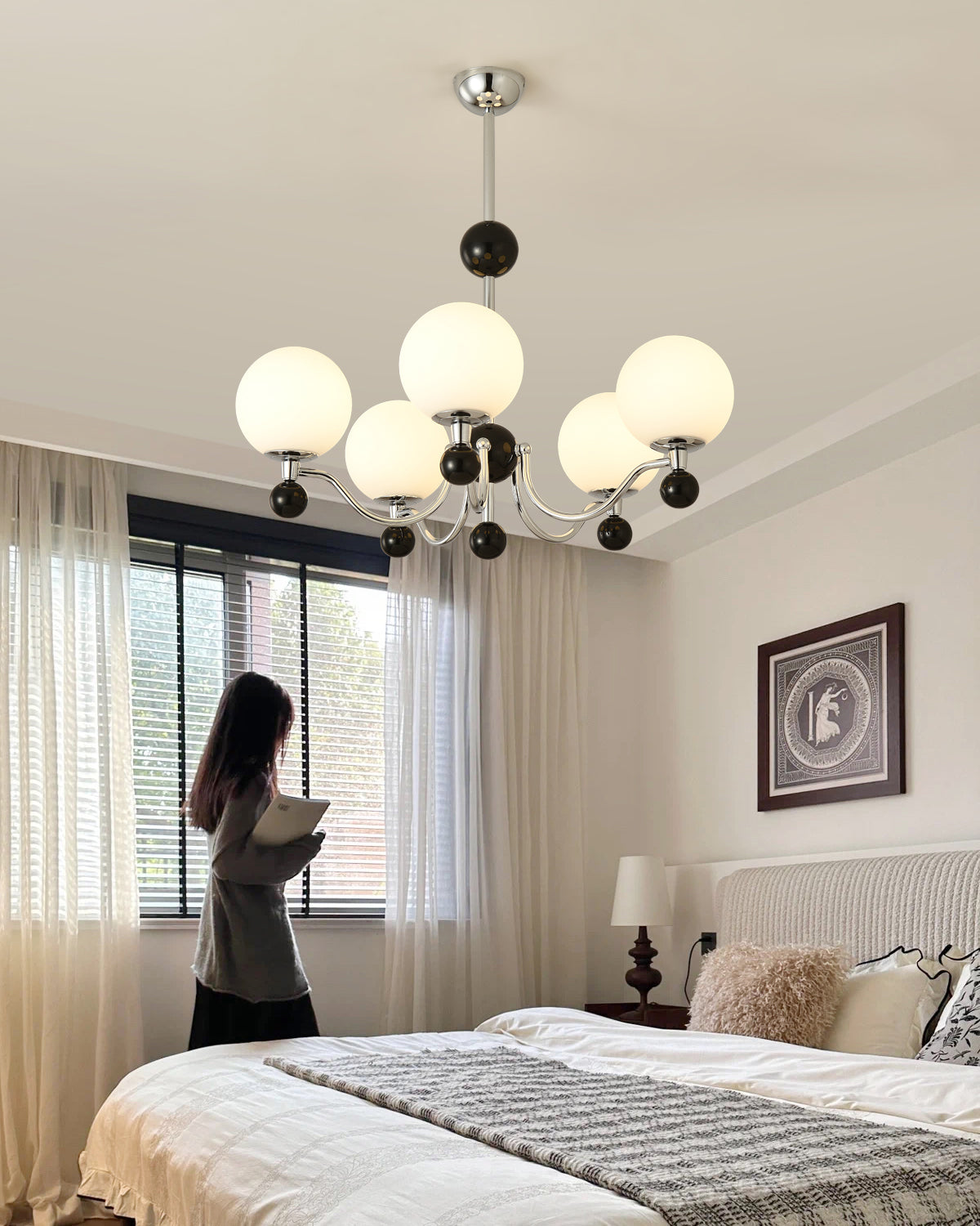 Warriors Chrome Chandelier