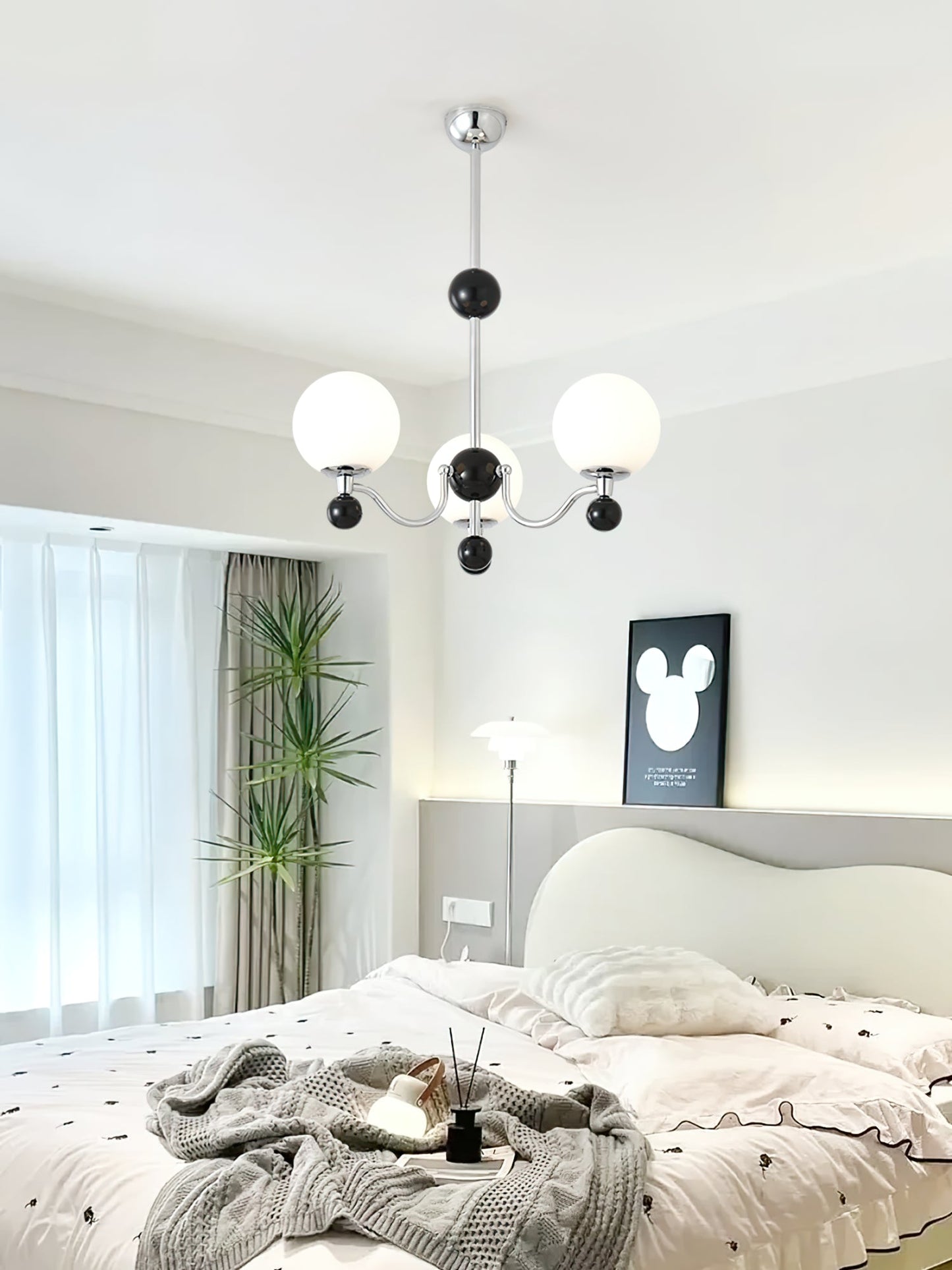 Warriors Chrome Chandelier