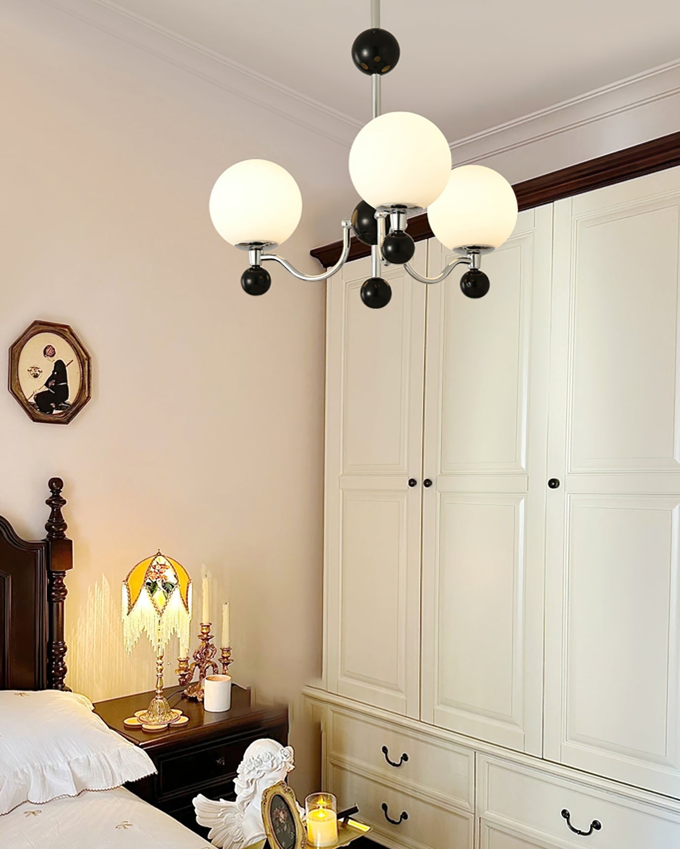 Warriors Chrome Chandelier