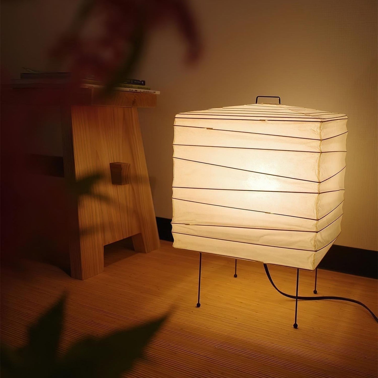 Washi Paper 3X Table Lamp