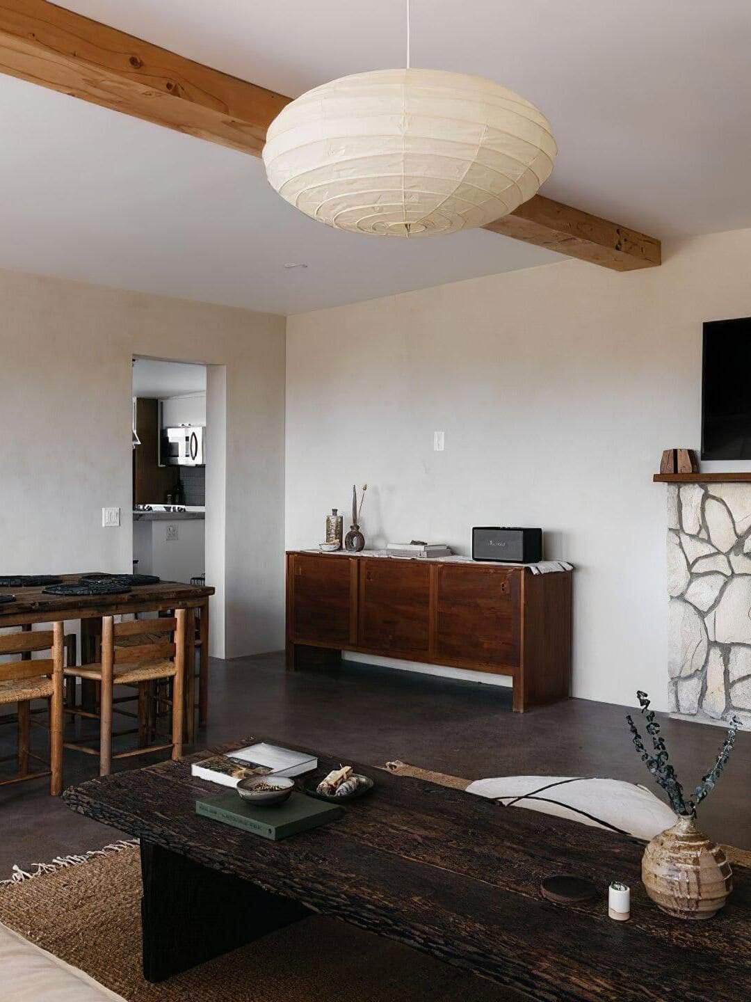 Washi Paper Pendant Lamp Light