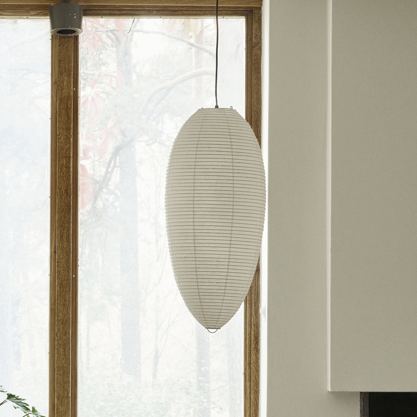 Washi Paper Chestnut Pendant Light