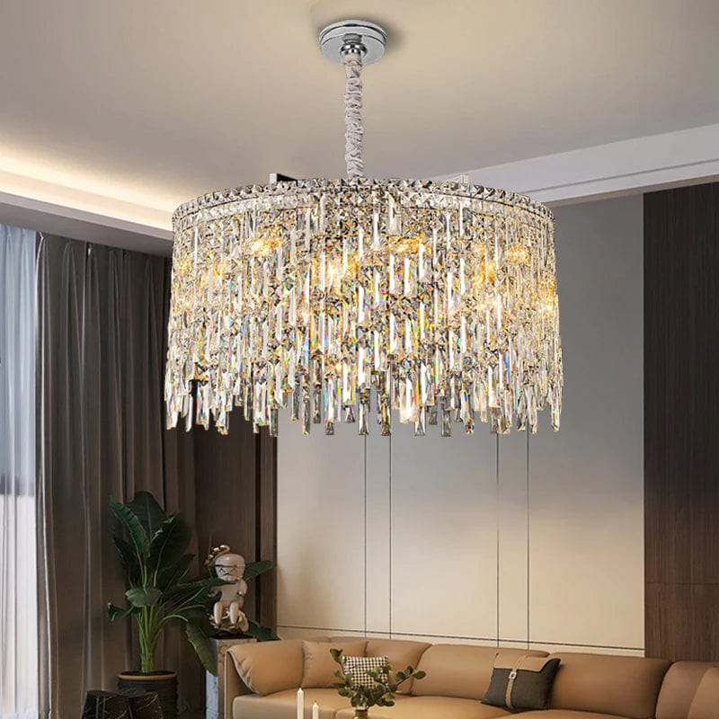 Wellmet LED Crystal Pendant Light