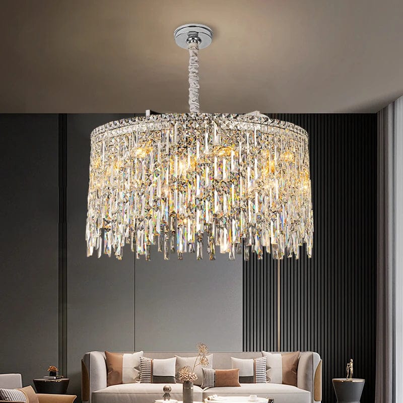 Wellmet LED Crystal Pendant Light