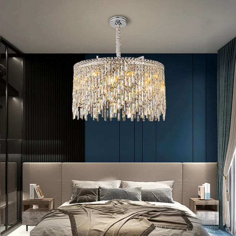 Wellmet LED Crystal Pendant Light