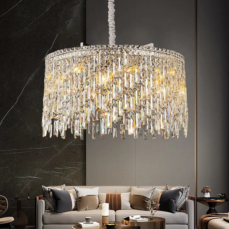 Wellmet LED Crystal Pendant Light