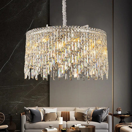Wellmet LED Crystal Pendant Light