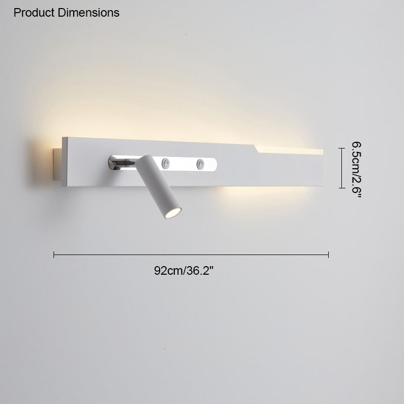 WOMO Linear Wall Spotlight with Switch-WM6069