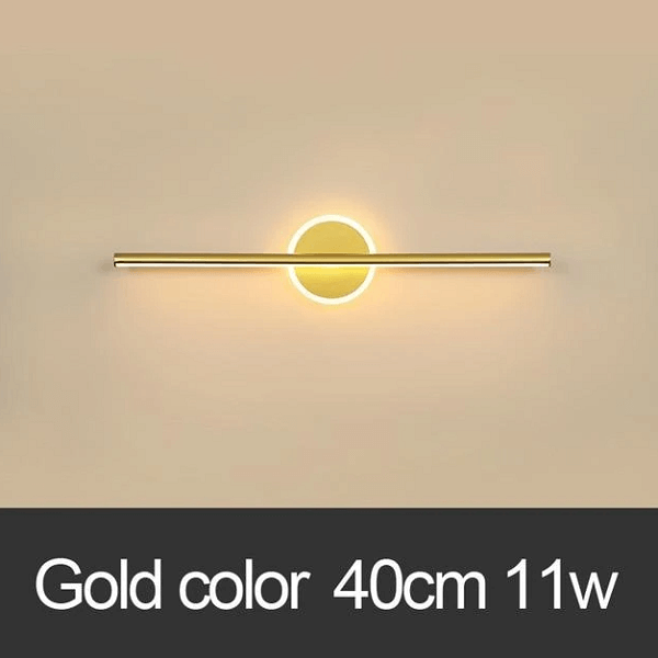 White Gold Bathroom Vanity Mirror Lamp Light