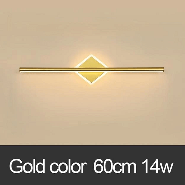 White Gold Bathroom Vanity Mirror Lamp Light