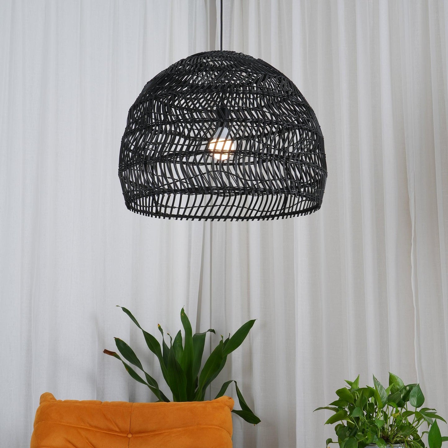 Wicker Pendant Lamp